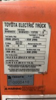 Toyota 8HBW23 Electric Pallet Jack With Built-In Charger - 8