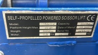 Global Industrial ESM91DE Self-Propelled Scissor Lift Table, 2,000 lbs Capacity, 72.8" Max Height - 6
