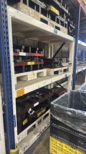 Heavy Duty 3- Shelf Die Rack- 94.5"W x 36"D x 80&rdquo;H, 12,000 Max Lbs Per Shelf, CONTENTS NOT INCLUDED