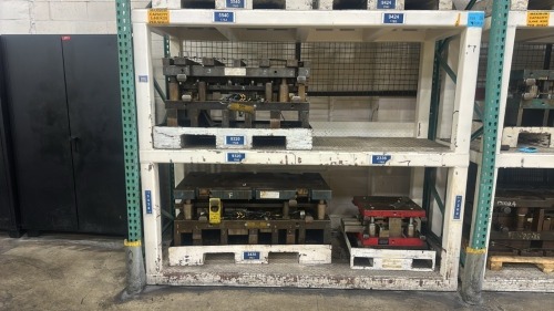 Heavy Duty 3- Shelf Die Rack- 94.5"W x 36"D x 80&rdquo;H, 12,000 Max Lbs Per Shelf, CONTENTS NOT INCLUDED