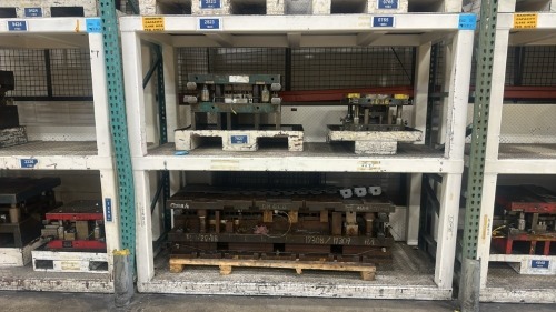 Heavy Duty 3- Shelf Die Rack- 94.5"W x 36"D x 80&rdquo;H, 12,000 Max Lbs Per Shelf, CONTENTS NOT INCLUDED