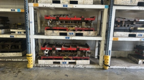 Heavy Duty 3- Shelf Die Rack- 94"W x 31"D x 81&rdquo;H, 12,000 Max Lbs Per Shelf, CONTENTS NOT INCLUDED