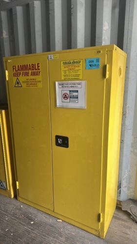 Pro-Safe 45 Gallons Flammable Liquid Safety Storage Cabinet, Model: CAB-F45G&mdash;S2D