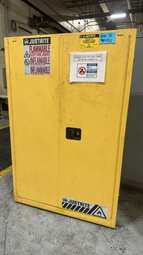 Justrite Sure-Grip EX 45 Gallons Flammable Liquid Storage Cabinet