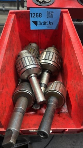 Lot (5) Asst&rsquo;d Jacob Drill Chucks