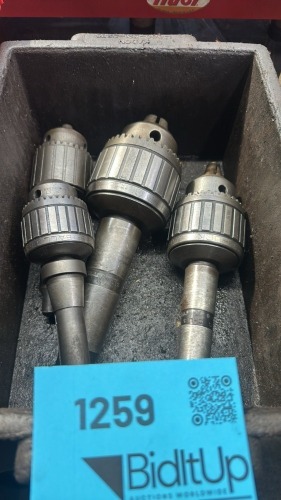 Lot (4) Asst&rsquo;d Jacob Drill Chucks