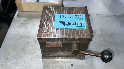 6-1/2" Magna-Sine A-5 SINE MAGNETIC COMPOUND SINE PLATE