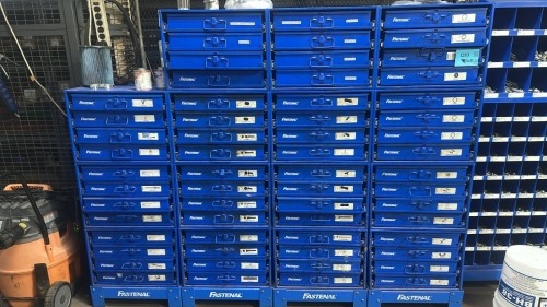 Lot (15) Fastena 4-Compartment Box Combo Units