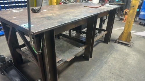 Steel Welding Table - CONTENTS NOT INCLUDED