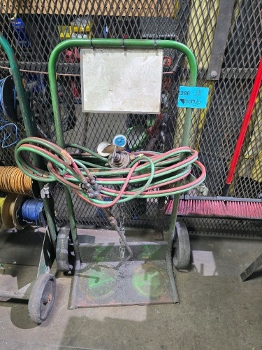 Cutting Torch Cart - Cart, Torch, and Regulators