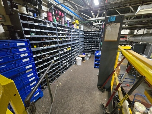 Contents of Small Mezzanine - Electrical MRO Supplies