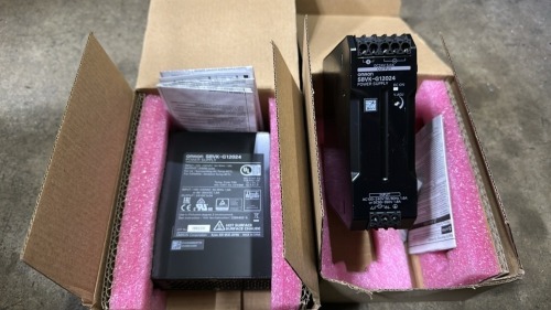 Lot (2) OMRON S8VK-G12024 Power Supply