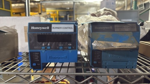 Lot of (2) Honeywell Boiler Burner Controls