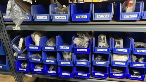 Lot Asst&rsquo;d Programable Controllers With Rack