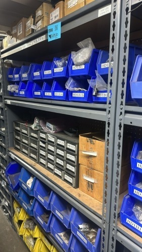 Lot Asst&rdquo;d Heat Treat & Debutting Parts With Rack