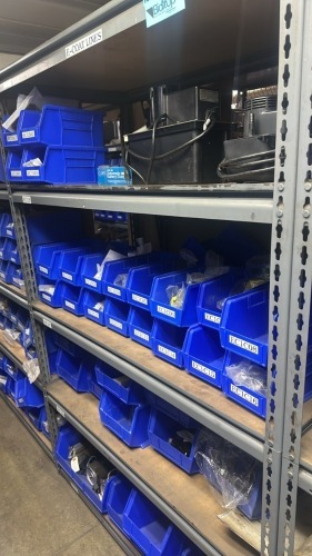 Lot Asst&rdquo;d E-Coat lines Parts With Rack
