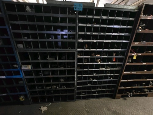 Lot of (2) Bins and Assorted Contents - Couplings, Adapters, Gaskets, etc.