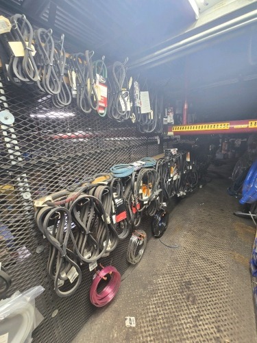 Lot of Assorted Premium Rubber Belts