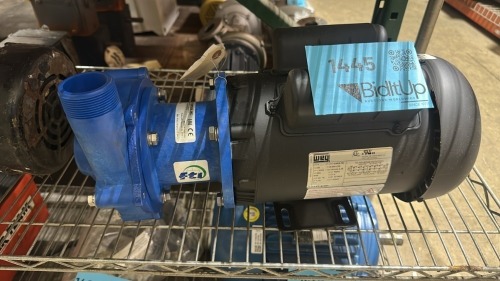 FTI Pump, Max. Press 80 psi.