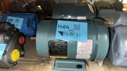 Lot (2) Baldor Motors
