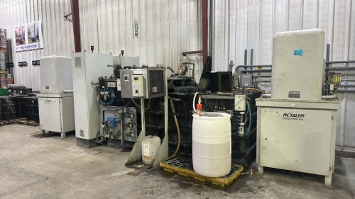 Rosler Waste Centrifuge and Sump Pump System:
