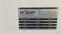 Rosler Waste Centrifuge and Sump Pump System: - 3