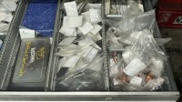 LOT ASST&rsquo;D PARTS FOR WELDERS: PILOT PINS 58P, TOP ELECTRODE A, TOP ELECTRODE B, BOTTOM ELECTRODE, TOP ELECTRODES, PILOT PINS, LOWER ELECTRODES, LOCATE PINS, - 5