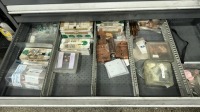 LOT ASST&rsquo;D PARTS FOR WELDERS: PILOT PINS 58P, TOP ELECTRODE A, TOP ELECTRODE B, BOTTOM ELECTRODE, TOP ELECTRODES, PILOT PINS, LOWER ELECTRODES, LOCATE PINS, - 6