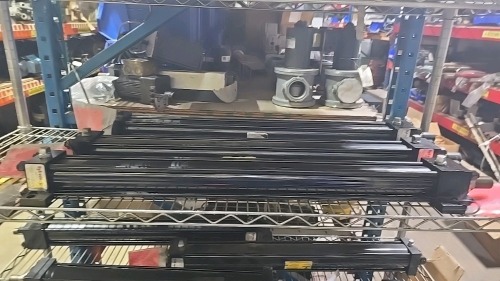 Lot of (3) Hydraulic Supply Service Co 2.5ft Hydraulic Cylinders