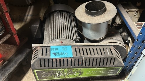 Paxtron AT1200 Centrifugal Air Blower, Belt-Driven