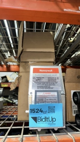 Lot (2) Honeywell Fluid Piwer Gas Valves