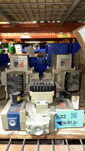 Lot (3) Ross 3573A6151 Valves, 2-8.5 bar