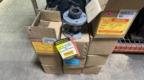 Lot (10) Proco Sphere Rubber Expansion Joins