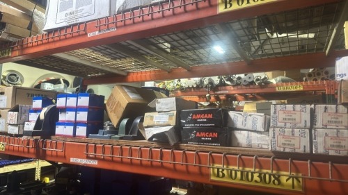 Lot asst&rsquo;d Bearings, Sprocket Rollers