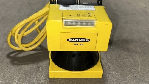 Banner Engineering AG4-4E AG4 Safety Scanner, 0.2 to 4 m, NEMA IP65