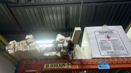 Lot Ceramic Fiber Blankets, and Asst&rsquo;d Heat Treat Seals