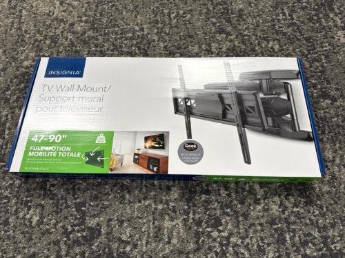 INSIGNIA LARGE FULL MOTION MOUNT 47-90&rdquo;, MODEL: HTVMM1703-C