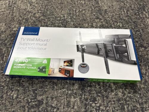 INSIGNIA LARGE FULL MOTION MOUNT 47-90&rdquo;, MODEL: HTVMM1703-C