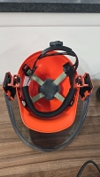 Honeywell Salisbury #AS1200CLR-SPL Electric Arc Flash Face Shield - 2