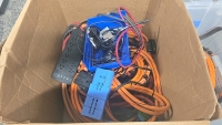 Misc. Electrical Supplies Lot - Custom Charge Cable, Power Strip, etc.