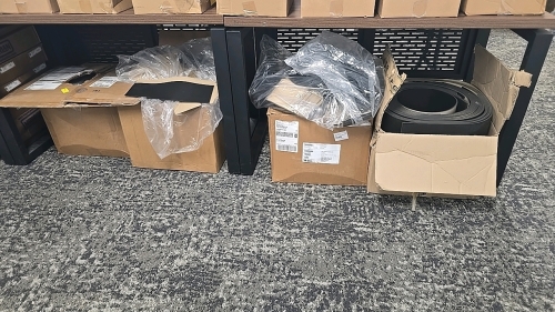 (15) Misc. Boxes of Battery Cell Pad Paper