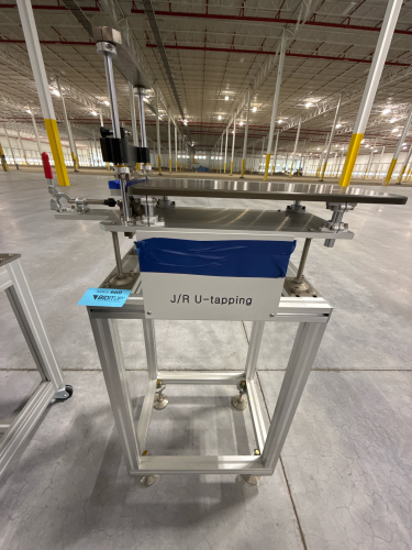 Rechargeable EV Battery Cell Taping Station