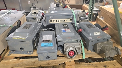 Pallet of Misc. Square D 30A/60A Switches