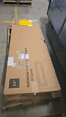General Electric 64" Complete Lighting Panelboard - Box, Interior, and Cover Included - UNUSED