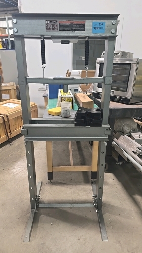 Central Machinery H Frame Shop Press for 20 Ton Jack (Jack not incl.)