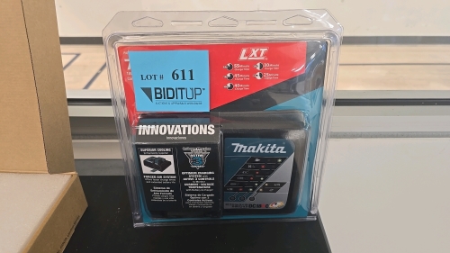 Makita 18V #DC18RC LXT Rapid Charger - NEW, UNUSED