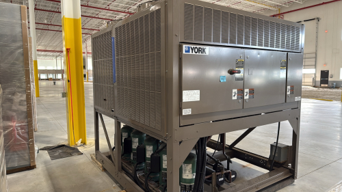 York 60 Ton Commercial HVAC Chiller Unit, R410A Refrigerant, 460-3-60 Voltage