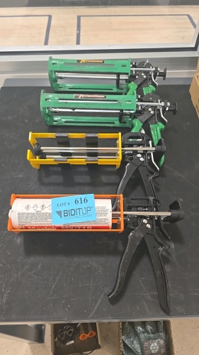 (4) Misc. Caulk Guns
