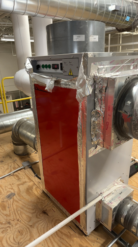 EIP DD1200 INDUSTRIAL DESICCANT DEHUMIDIFIER WITH EXTRA ROTOR