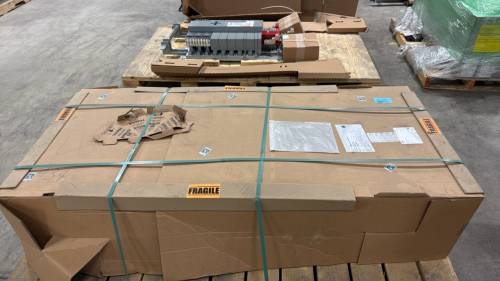 ABB RELIAGEAR NEXT POWER PANEL CATALOG NUMBER IN2406BL3H1 WITH ABB PPXT FA BOX, (2 PALLETS)